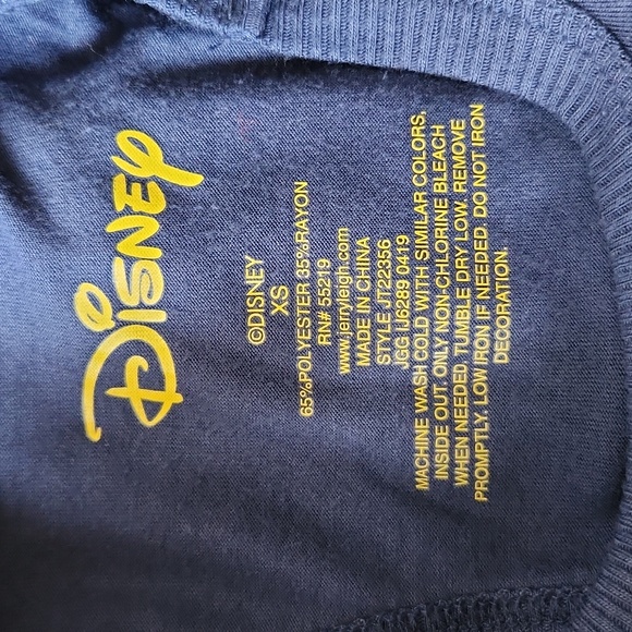 Mickey Mouse USA Blue Tank Top Size XS - Picture 4 of 6